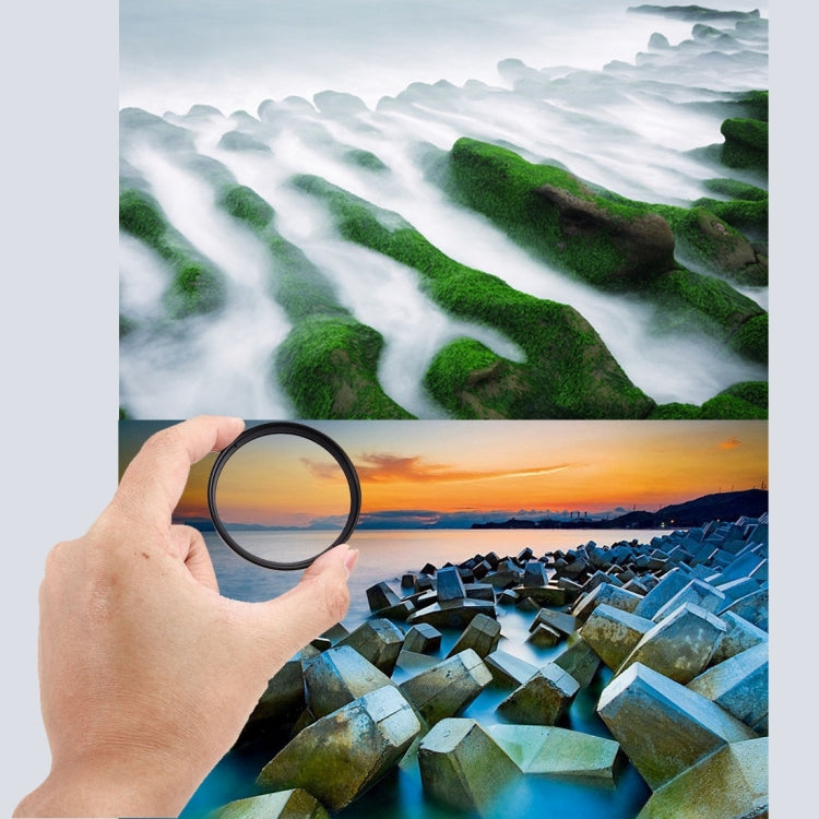 JUNESTAR Proffesional 58mm Lens Filter ND Filter Kits (ND2 + ND4 + ND8) for GoPro & Xiaomi Xiaoyi Yi & SJCAM Sport Action Camera