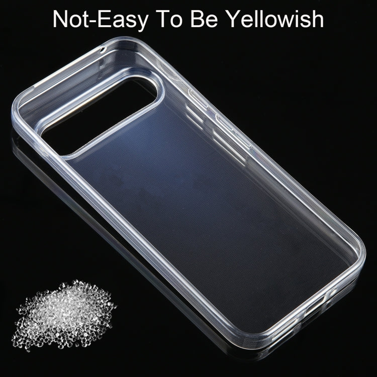For Google Pixel 9 Ultra-thin Transparent TPU Phone Case