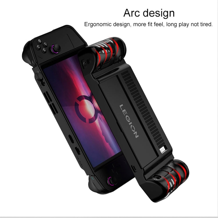 For Lenovo Legion Go TPU Game Console Protective Case(Black)