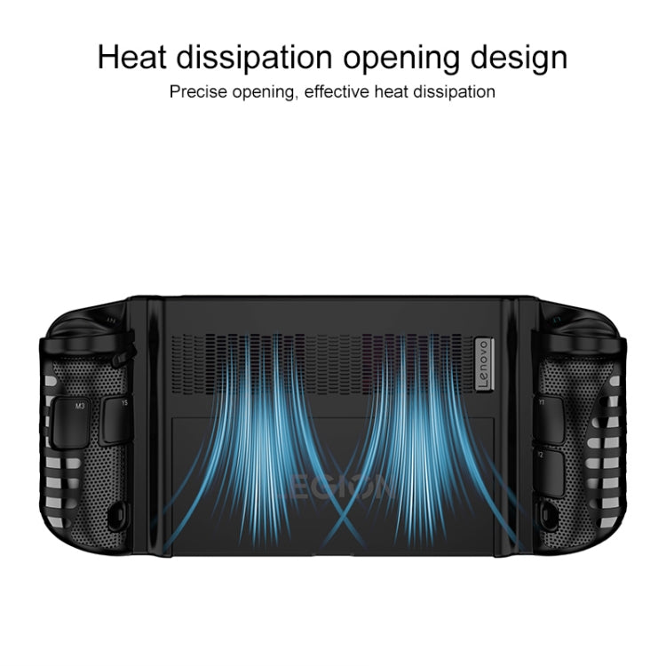 For Lenovo Legion Go TPU Game Console Protective Case(Black)