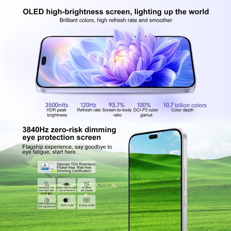 Honor X70i, 12GB+512GB, In-screen Fingerprint, 6.7 inch MagicOS 9.0 Android 15.0 Dimensity 7025 Ultra Octa Core, Network: 5G, OTG, NFC (Black)