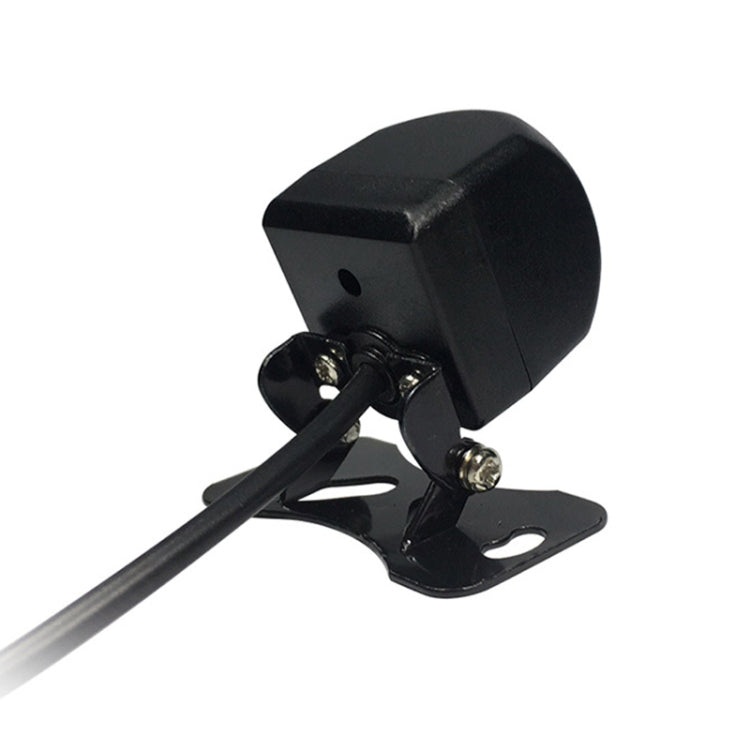 Universal Reversing Camera HD Wide Angle 12V Water-resistant Starlight Night Vision Car Camera(Black)