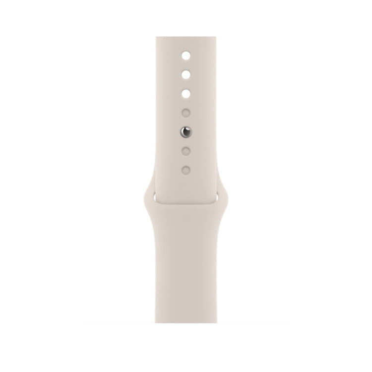Silicone Watch Band For Apple Watch 42mm / 41mm / 40mm / 38mm(Starlight)