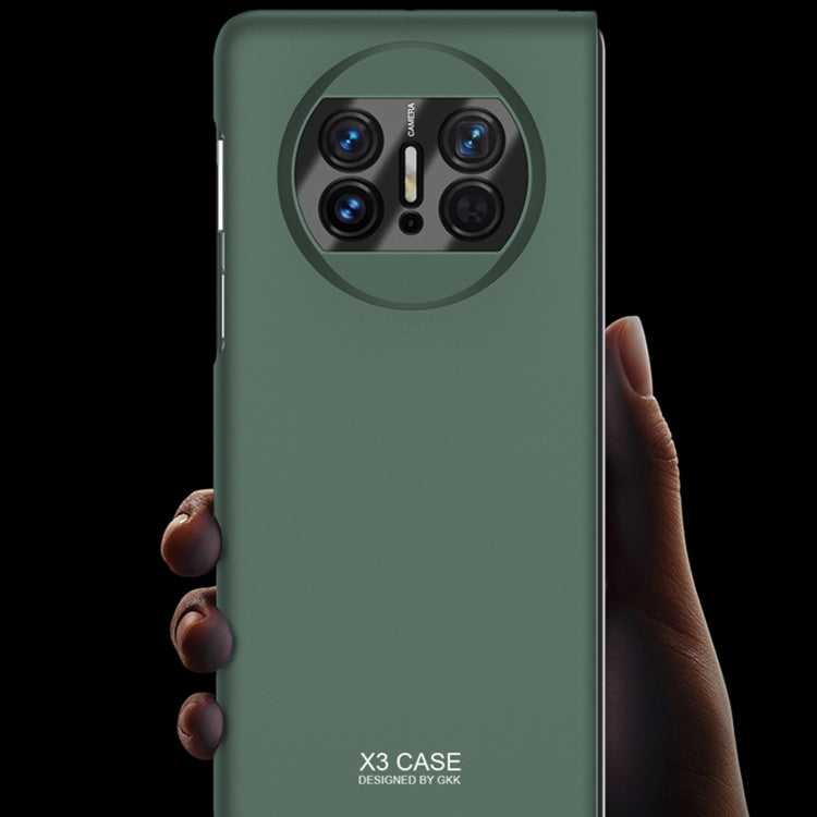 For Huawei Mate X3 GKK Integrated Ultra-thin Full Coverage Phone Flip Case(Green)