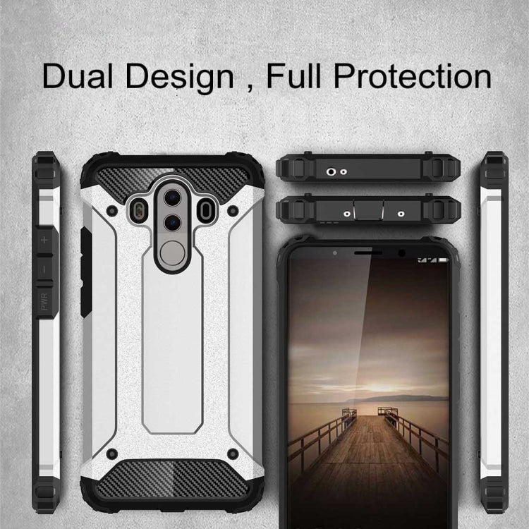 For Huawei Mate 10 Pro Magic Armor TPU + PC Combination Case(Silver)