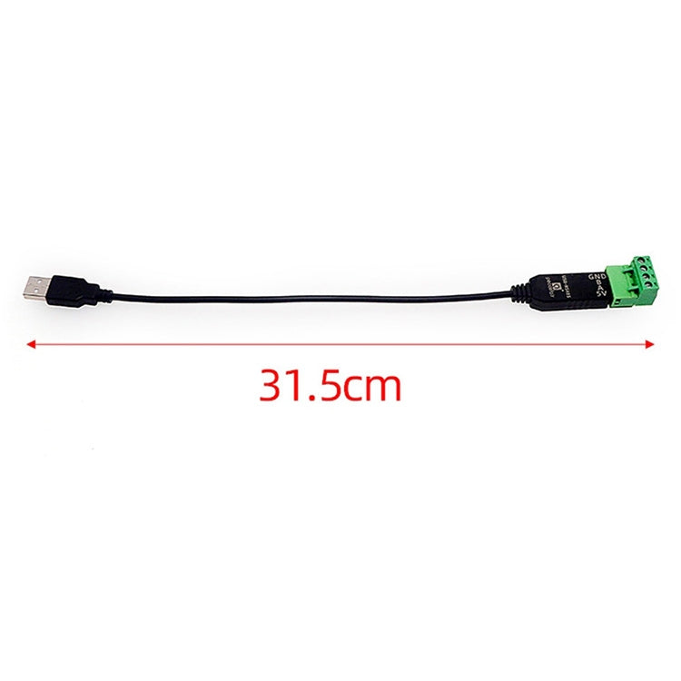 Peacefair Instrument Serial Port USB Extension Cable(RS485 to USB)