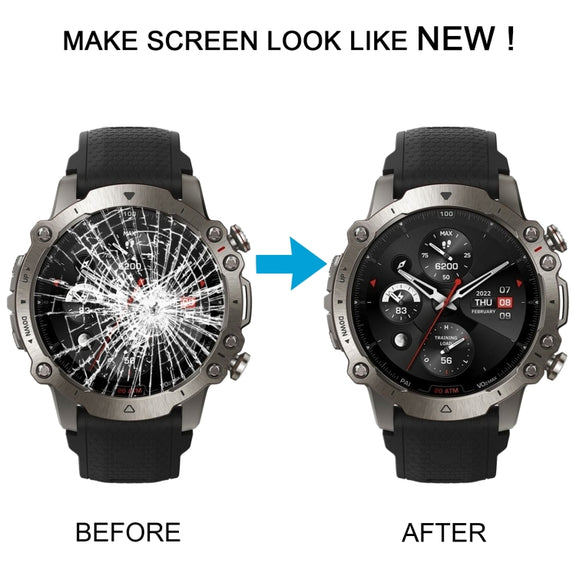 For Amazfit Falcon Original LCD Screen with Digitizer Full Assembly (Red)