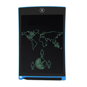 Howshow 8.5 inch LCD Pressure Sensing E-Note Paperless Writing Tablet / Writing Board (Blue)