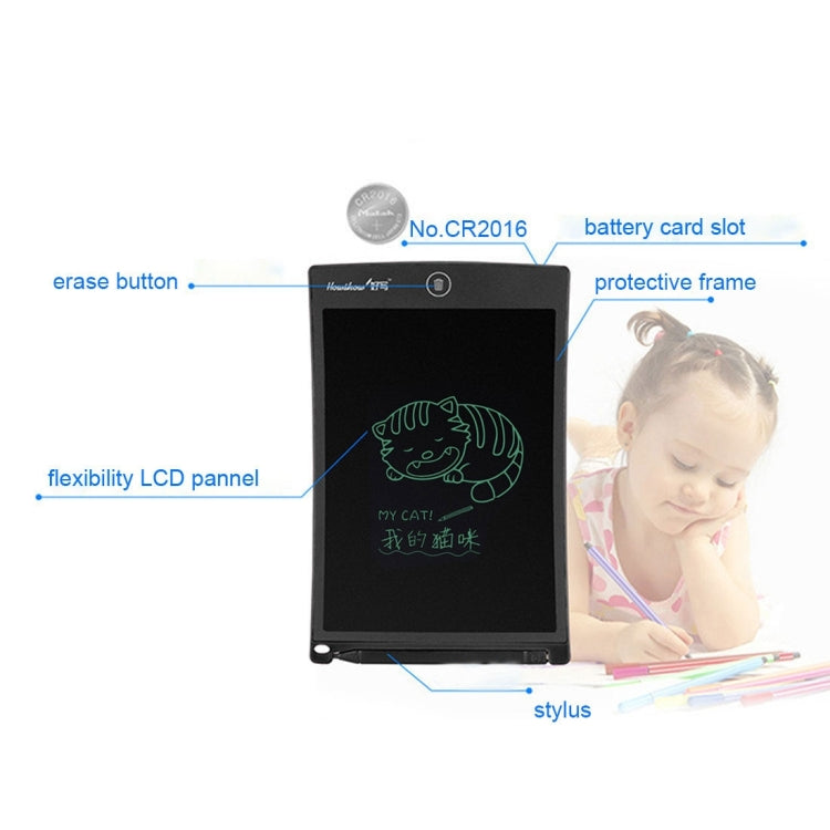 Howshow 8.5 inch LCD Pressure Sensing E-Note Paperless Writing Tablet / Writing Board (Blue)