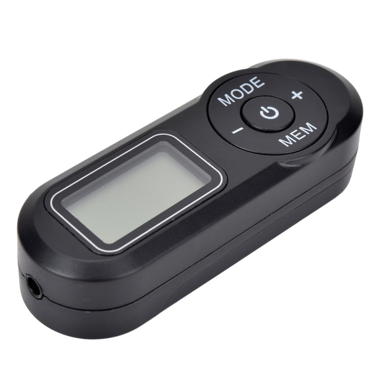 HRD-727 Portable LCD Display DSP FM Radio with Headset (Black)