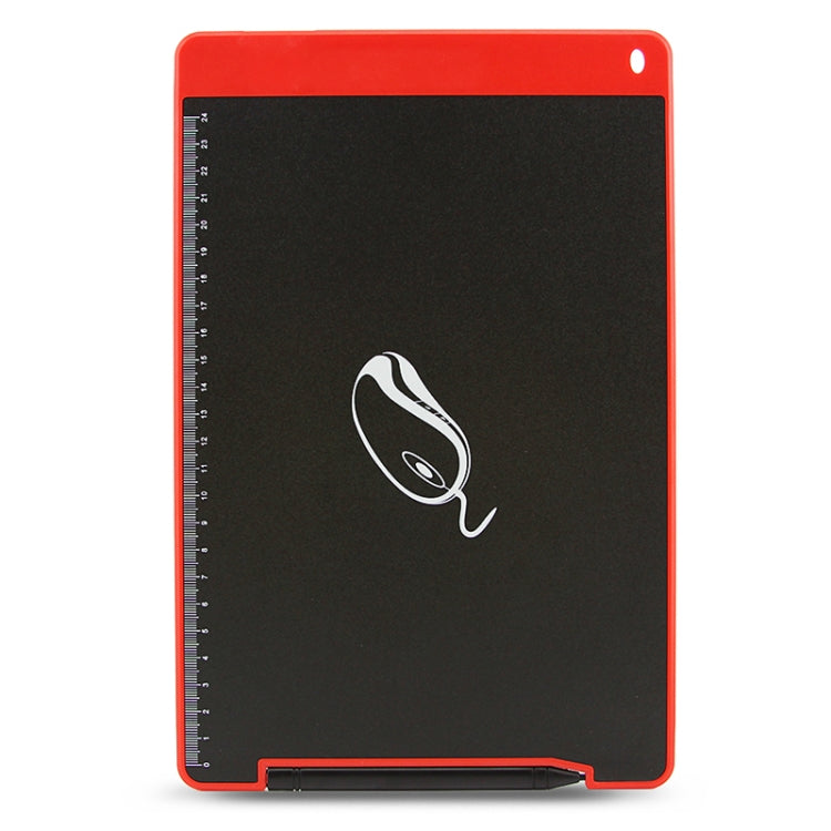 Portable 12 inch LCD Writing Tablet Drawing Graffiti Electronic Handwriting Pad Message Graphics Board Draft Paper with Writing Pen(Red)