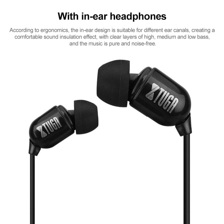XTUGA IEM1200 Wireless Transmitter 4 Bodypack Stage Singer In-Ear Monitor System(EU Plug)