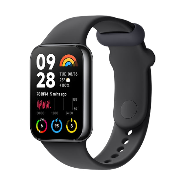 Original Xiaomi Mi Band 8 Pro Global 1.74 inch AMOLED Full Color Screen 5ATM Water-resistant Smart Watch, Support GPS / Heart Rate (Black)