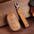For Ford Focus/Mondeo/Maverick/Explorer/Escort/Edge 2017-2018 C231 Car Key Leather Protective Case (Brown) - Car Key Cases by PMC TechLife | Online Shopping South Africa | PMC TechLife | Buy Now Pay Later Mobicred