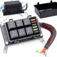 24V 5 Pin Car 6 Slots IP66 Waterproof Relay Fuse Box with Cable - Fuse by PMC TechLife | Online Shopping South Africa | PMC TechLife | Buy Now Pay Later Mobicred