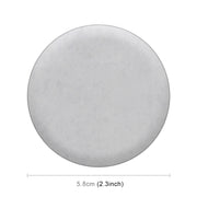4 in 1 Car Four Leaf Clover Pattern Wheel Hub Decorative Sticker, Diameter: 5.8cm