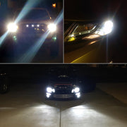 K11 1 Pair 9012 12V / 85W / 6000K / 9000LM Car LED Headlight (White Light)