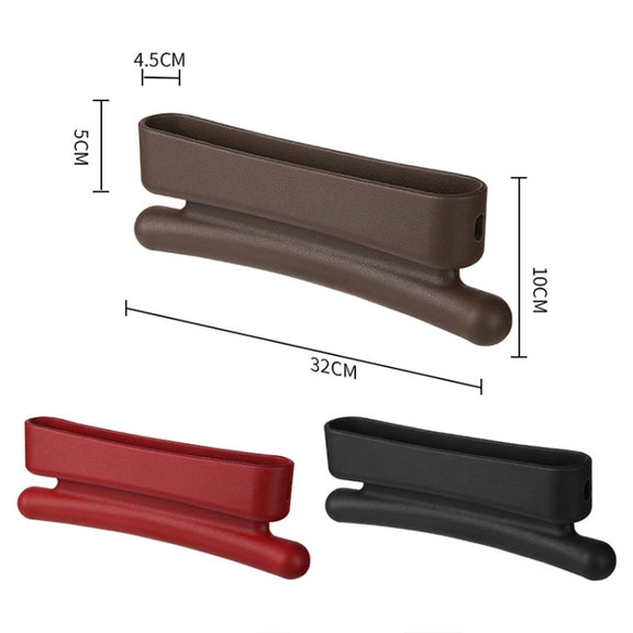 Car Gap Storage Box Multifunctional Car Seat Crevice Storage Box, Specification: 1 Pair (Red)