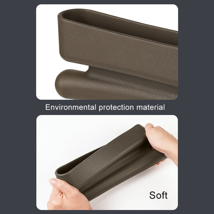 Car Gap Storage Box Multifunctional Car Seat Crevice Storage Box, Specification: 1 Pair (Red)