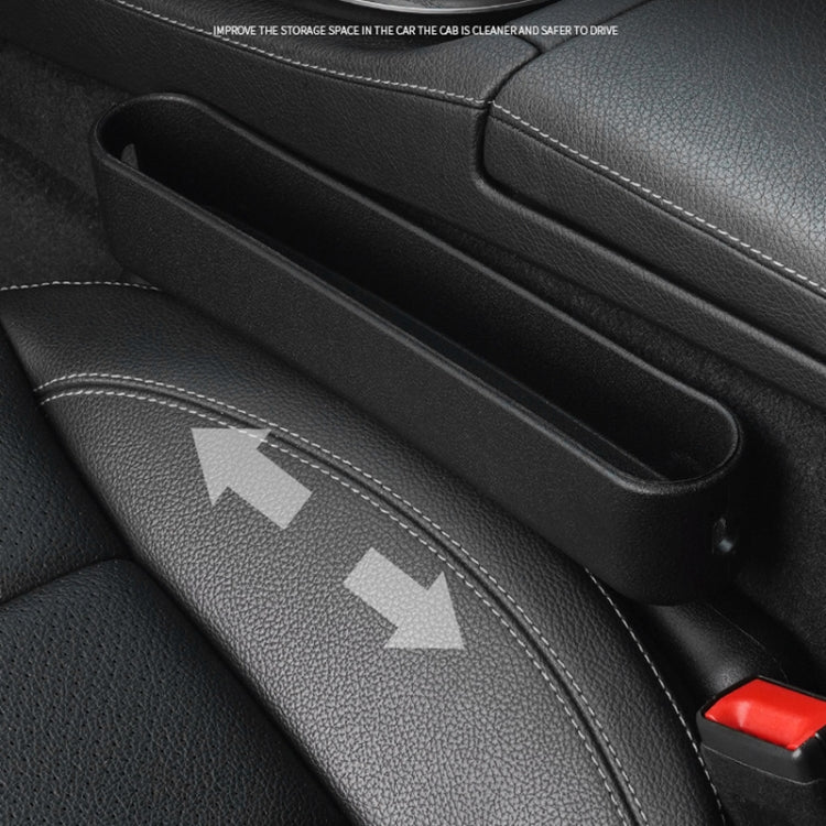 Car Gap Storage Box Multifunctional Car Seat Crevice Storage Box, Specification: 1 Pair (Red)