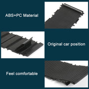 For BMW 3 Series E46 Left Driving Car Center Console Water Cup Holder Cover 51167038333(Black)