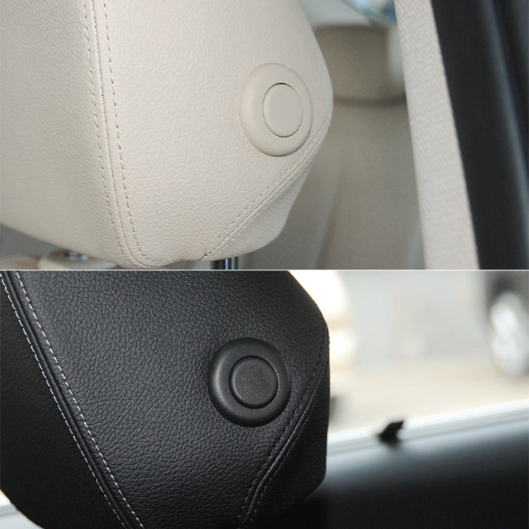 For BMW 3 Series F30 Left Driving Car Front Headrest Switch Button 5210 7362 623(Black)