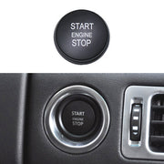 One-key Start Engine Stop Switch Button for Land Rover Range Rover Executive, Left Driving (Black)