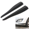 1 Pair Car Solid Color Silicone Bumper Strip, Style: Long (Black) - Anti Collision Sticker by PMC TechLife | Online Shopping South Africa | PMC TechLife | Buy Now Pay Later Mobicred