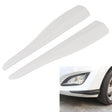 1 Pair Car Carbon Fiber Silicone Bumper Strip, Style: Long (White) - Anti Collision Sticker by PMC TechLife | Online Shopping South Africa | PMC TechLife | Buy Now Pay Later Mobicred
