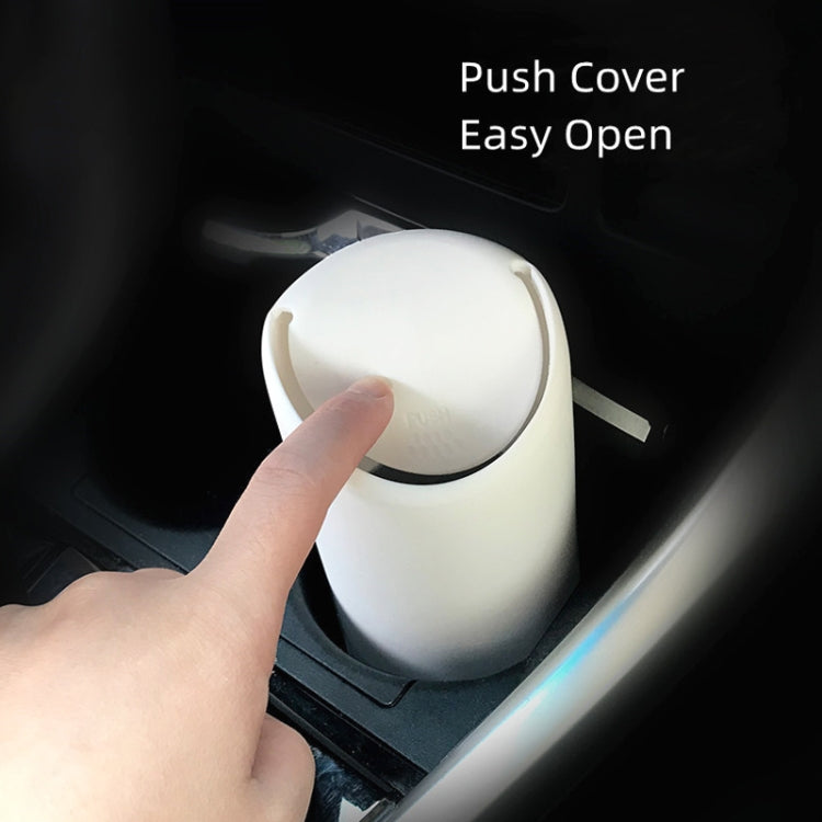3R-2114 Car Multifunctional Mini Trash Can (Black)