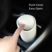 3R-2114 Car Multifunctional Mini Trash Can (White)