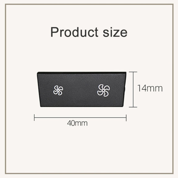 For BMW 3 Series E84 E90 F25 X3 Car Air Conditioner Panel Switch Button Air Volume Key 6411 9344 143-MA