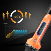 100W Electric Soldering Iron Plastic Welding Machine Car Bumper Repair Plier, US Plug (Yellow)