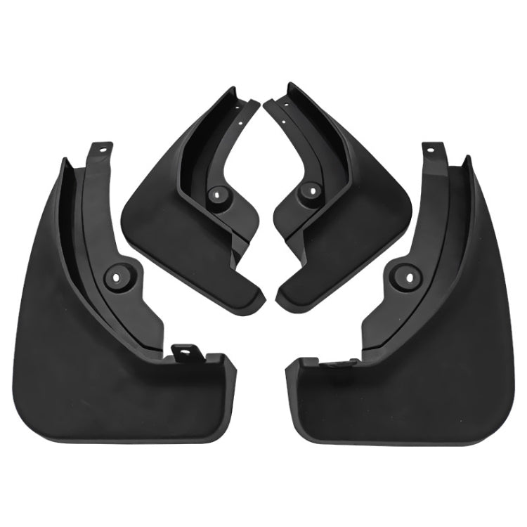 For Peugeot 4008 / 3008GT 2016-2021 4pcs/Set Car Auto Soft Plastic Splash Flaps Fender Guard