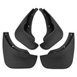 For Mazda 2 Hatchback 2007-2012 4pcs/Set Car Auto Soft Plastic Splash Flaps Fender Guard - Mudguards by PMC TechLife | Online Shopping South Africa | PMC TechLife | Buy Now Pay Later Mobicred