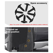 For Audi A3 Hatchback 2021 4pcs/Set Car Auto Soft Plastic Splash Flaps Fender Guard
