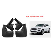 For Jaguar E-pace 2018-2023 4pcs/Set Car Auto Soft Plastic Splash Flaps Fender Guard