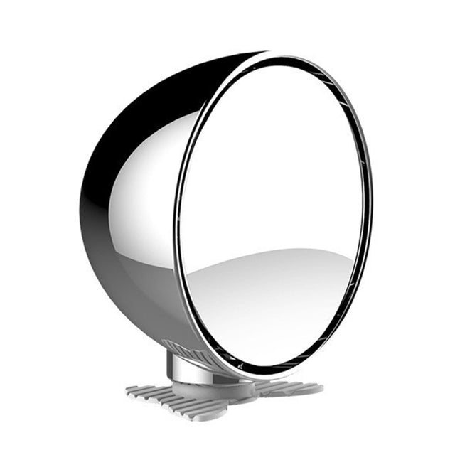 3R-043 Auxiliary Rear View Mirror Car Adjustable Blind Spot Mirror Wide Angle Auxiliary  Side Mirror, Diameter: 60mm (Silver)