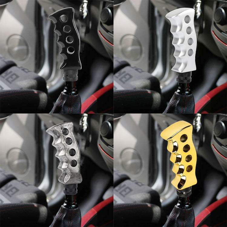 Universal Vehicle Knife-shaped Modified Gear Shift Knob (Silver)