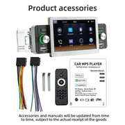 158W 5 inch Allwinner Melis F133 Car MP5 Player, Support CarPlay / BT / USB / FM