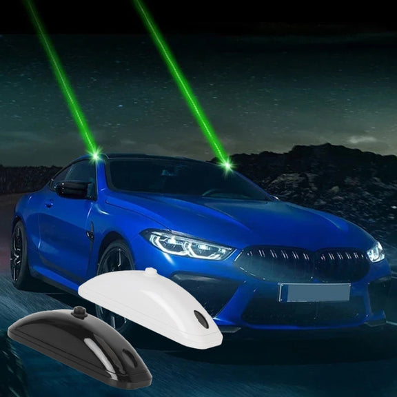 H901 Car Remote Pilot Light Warning Light Dual Flash Light (White)