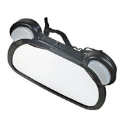 Car Baby Auxiliary Viewing Mirror with LED Remote Control Light + USB Charging