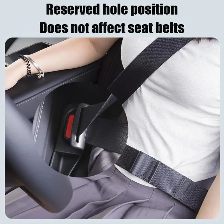 For Tesla Model 3 / Y 2pcs / Set Car Seat Gap Storage Box (Black)