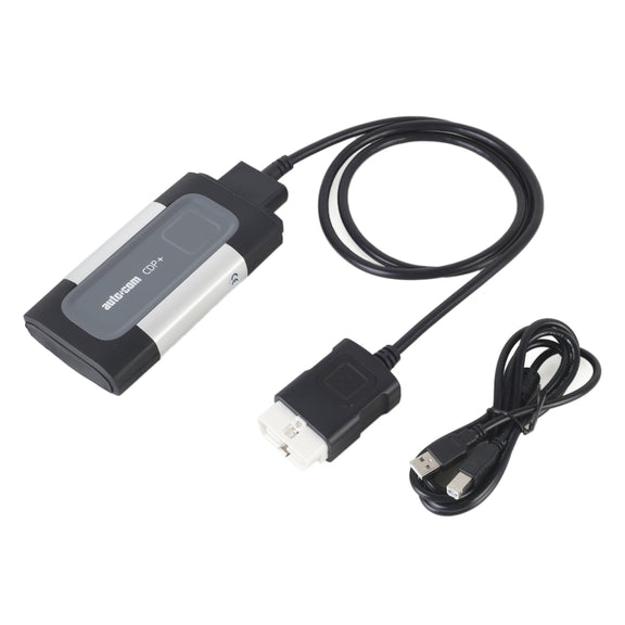 Autocom CDP+ Professional Bluetooth Auto TCS CDP Pro Plus for Autocom Diagnostic Car Cables OBD2 Diagnostic Tool for BMW (Black)