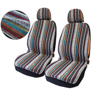 TIROL T25941 General Car Ethnic Style Double Front Seat Protective Cover