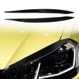 Pair Car Lamp Eyebrow Soft Decorative Sticker for Volkswagen Golf 7 / 7.5 2013-2018 (Black) - Lamp Decoration by PMC TechLife | Online Shopping South Africa | PMC TechLife | Buy Now Pay Later Mobicred