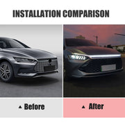 1.8m Car Daytime Running Super Bright Decorative LED Atmosphere Light (Blue Light)