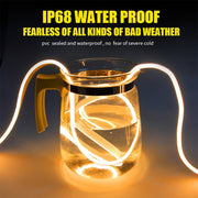 2m Car Daytime Running Super Bright Decorative LED Atmosphere Light (White Light)