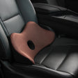 Car Memory Foam Breathable Lumbar Cushion (Brown) - Seat Accessories by PMC TechLife | Online Shopping South Africa | PMC TechLife | Buy Now Pay Later Mobicred