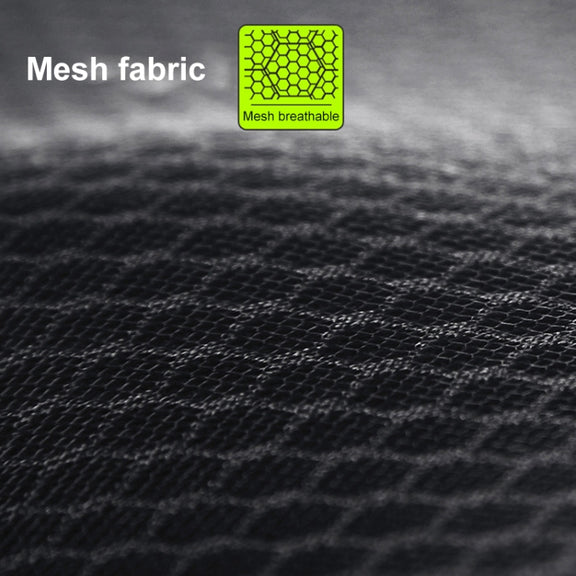 Car Memory Foam Breathable Lumbar Cushion (Black)